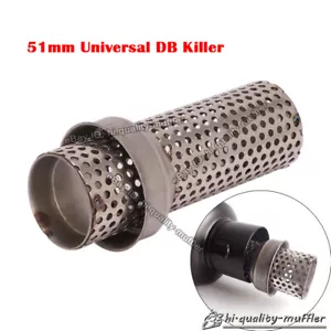 Modified Motorcycle Bike Exhaust System Silencer Pipe Removable DB Killer - Bild 1 von 8