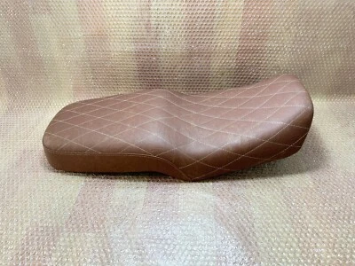 1980-1983 Honda CB750C CB 750C Custom Cafe Racer Seat Low Profile Dual Passenger - Image 1 of 4