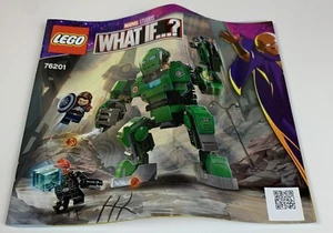 Lego Marvel 76201 Captain Carter & The Hydra Stomper Instructions Only Retired - Picture 1 of 2