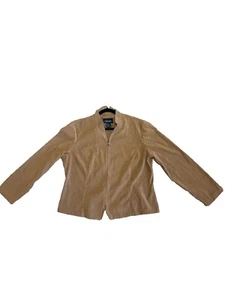 Women's Requirements Jacket Brown Size 18 - Picture 1 of 8