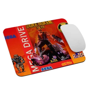Duke Nukem 3D Big Box 1996 Atomic Edition Mauspad 3D Realms 9,5" x 7,75" SEGA - Bild 1 von 4