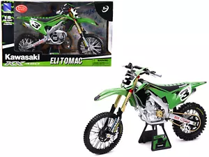 Kawasaki KX 450F Dirt Bike Motorcycle #3 Eli Tomac Green and Black "Kawasaki Rac - Picture 1 of 3