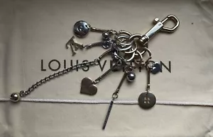 Louis Vuitton Schlüssel / Tasche Anhänger Gold Silber - Bild 1 von 8