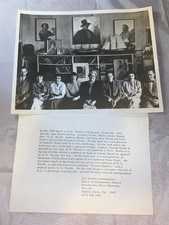Two Vintage Photos Of 1899 Students W/ Ellen T Pyle & Wyeth Family Arnold Newman