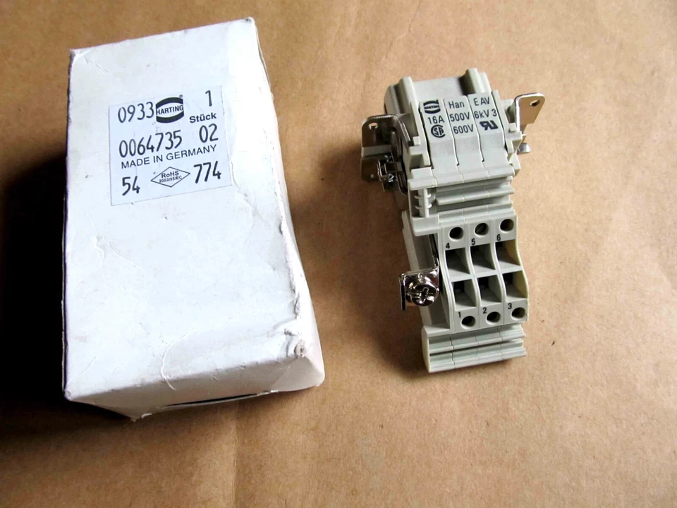1pcs new HARTING HAN EAV 09330064735 - Image 1 of 1