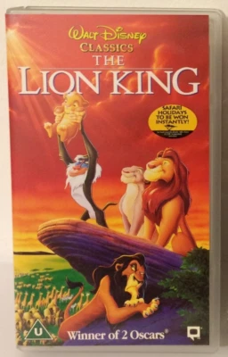 WALT DISNEY The Lion King Classic VHS PAL - Kids Children Family Movie - English - Image 1 of 4