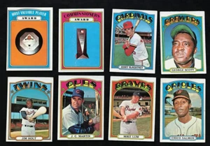 1972 Topps Semi-High Numbers #537-656.  You-Pick-Your-Card.  EX-EXMT-NM-NMMT - Picture 1 of 292