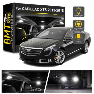 14x Interior LED Light Bulbs Reverse License plate For CADILLAC XTS 2013-2018 — 第 1/4 张图片