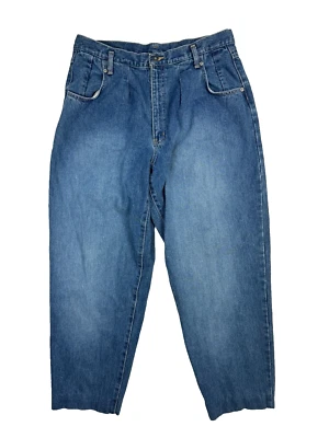 Edwin Jeans Mens FITS 34x29 Blue HEMMED VTG Canada Made ED-372 100% Cotton - Image 1 of 4