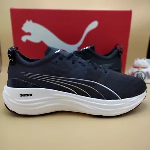 PUMA ForeverRUN NITRO Running Shoes 'Black/White' Men's Size 11 377757-01 - Picture 1 of 12