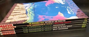 Lookee!... Lot of *5* INCREDIBLE HULK TPBs! Vols. 1,2,4,5,6 Jones/Romita++ *NEW* - Picture 1 of 4