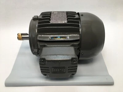 WEG 00118EP3E90S Motor W21 3 Phase 60 Hz 1-1/2 Hp 0011 8EP 3E 90S Brazil - Image 1 of 4