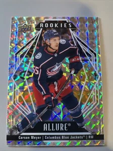 2022-23 Upper Deck Allure White Diamond Carson Meyer Rookie #118 - Picture 1 of 3