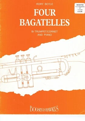 Four Bagatelles for Trumpet and Piano by Rory Boyle (BH20750) - Image 1 of 3