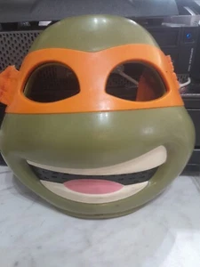 TMNT Michelangelo Halloween Kids Mask Good Preowned Condition - Picture 1 of 7