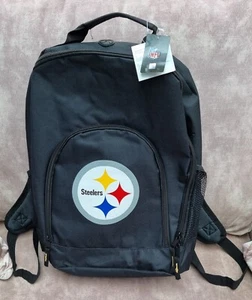 NFL Official Pittsburgh Steelers Black Backpack Rucksack. Brand New with tags. - Picture 1 of 1