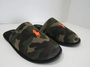 Polo Ralph Lauren Hombres Espuma con Memoria Deslizable Zueco Zapatillas Camufladas 8 - Imagen 1 de 7