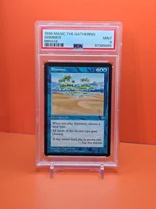 🔵🔵🔵 1996 Magic The Gathering SHIMMER MIRAGE PSA 9 POP 2 🔵🔵🔵 - Picture 1 of 2