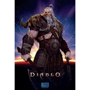 Blizzcon 2019 Barbarian Diablo Poster Print Art Artwork 27x40 Blizzard Exclusive - Picture 1 of 1