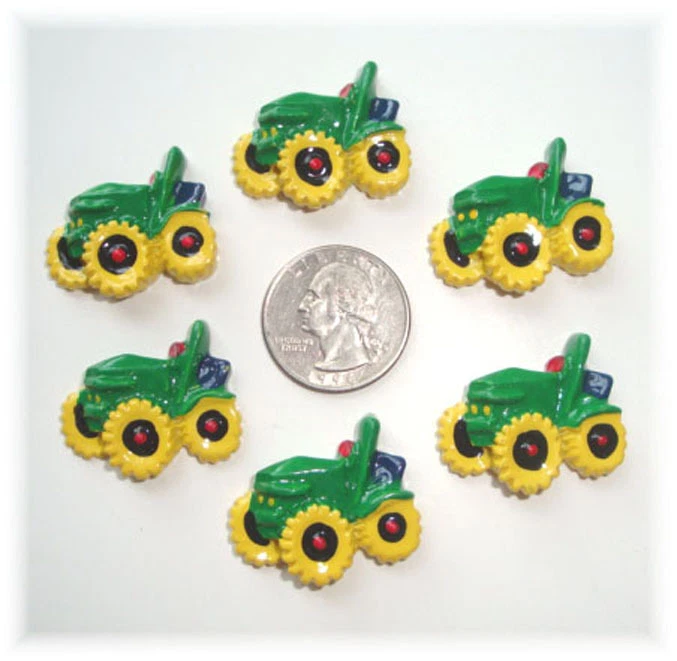 6 PIEZAS MY BIG SEXY TRACTOR ESPALDA PLANA RESINAS 4 ARCO PARA EL PELO ARCO CENTRO Foto 1 de 1