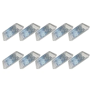 10 Pcs BBQ Tray Tin Foil Trays Roasting Tins Cooking - Picture 1 of 12