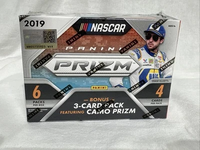 2019 Panini Prizm Racing NASCAR 6-Pack Blaster Box SEALED NIB - Image 1 of 4