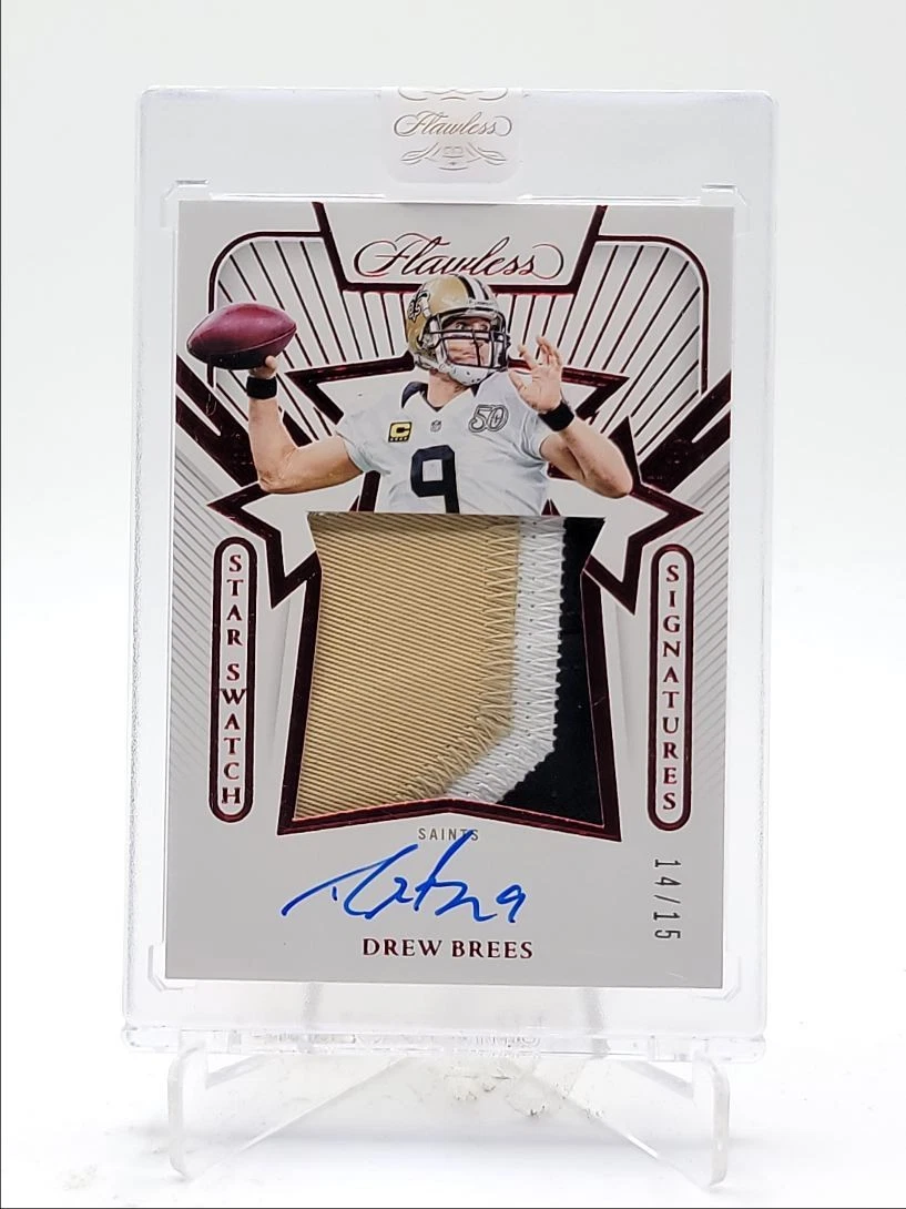 ドリュー ブリーズ DREW BREES 直筆サインカード AUTO NFL ドリュー