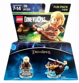 LEGO Dimensions Fun Pack 71219 Lord Of The Rings Legolas & Arrow Launcher New