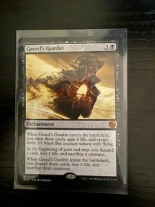 MTG Greed's Gambit  Foil, Outlaws of Thunder Junction: The Big Score - Picture 1 of 1