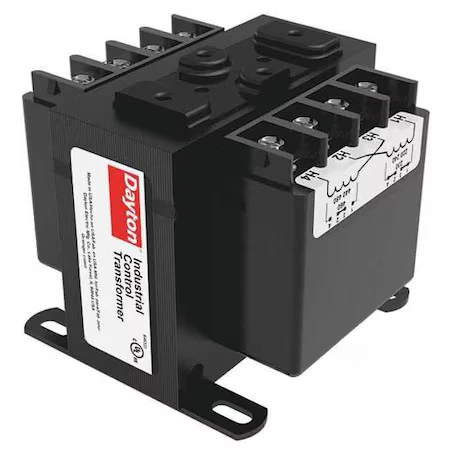Transformador de control Dayton 31Ej11, 250 Va, 12/24 V Ac, 120 V Ac Foto 1 de 1