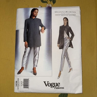 Vogue Designer Pattern  1439 Donna Karan Sz 14-18 UC - Image 1 of 2