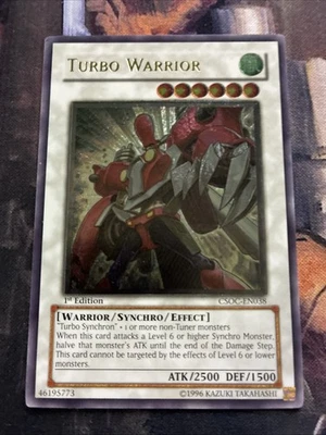 Turbo Warrior (UTR) CSOC-EN038 Crossroads of Chaos 1st Edition - Image 1 of 3