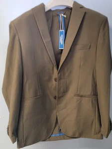 Twillory Performance AIR Blazer Herren oliv atmungsaktiv Vier-Wege-Stretch Größe 38 S - Bild 1 von 4