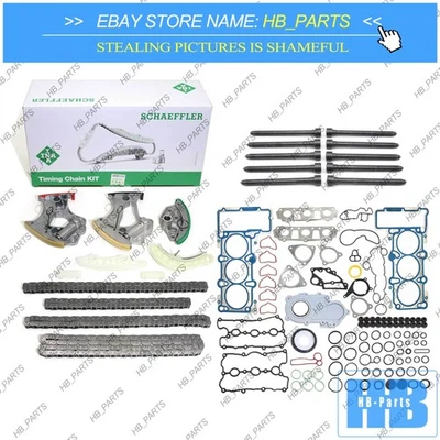 OEM Engine Seals Gasket set & Timing Chain For Audi A6 A7 Q7 3.0T EA837 CRE CTD Foto 1 de 4