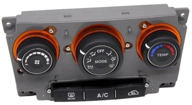 Kia Rondo 2007-2008 calefacción aire acondicionado control manual de temperatura OEM Foto 1 de 4