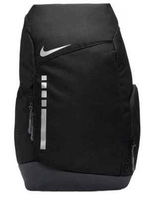 Nike Men's Hoops Elite Backpack, Black Anthracite and Metallic Silver - Image 1 of 4