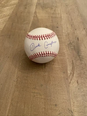 Derek Curiel Autographed Rawlings Official MLB Baseball. LSU Tigers. Beckett COA - Image 1 of 4