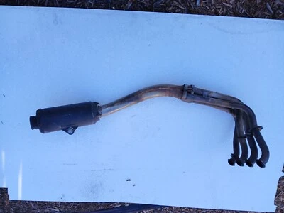 Tubo de escape silenciador ninja Kawasaki ZX6R ZX6J 2000 01 montaje completo  Foto 1 de 4