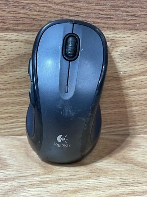 Logitech M510 Black Wireless Computer Mouse With USB Unifying Receiver - Image 1 of 4
