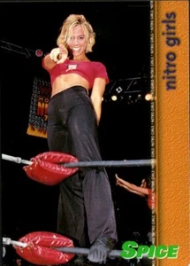 1998 Topps WCW/nWo Vintage Wrestling Card #61 Spice Nitro Girls - Picture 1 of 2
