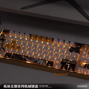 Offical GRAY RAVEN:PUNISHING Lucia PYROATH Wireless Mechanical 89 Keys Keyboard - Picture 1 of 17