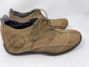 Bullterrier mit Logo Abenteuer Sport Herren Schuhe Größe 10 Braun Schnürschuhe - Bild 1 von 12