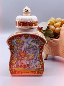 Vintage Sadler Porcelain Afternoon Tea Collection Tea Caddy - Picture 1 of 10