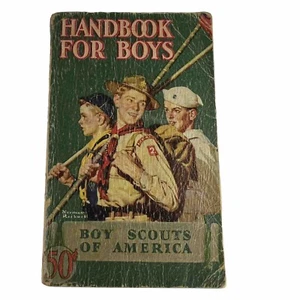 BSA Revised Handbook For Boys 1st Edition 38th Printing Paperback 1945 BS-788 - Picture 1 of 9