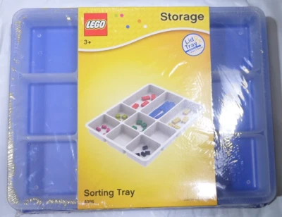 LEGO 4096 Estuche de Almacenamiento/Clasificación Organizador de Plástico 14x11X1.5 Aprox. Medidas Foto 1 de 2