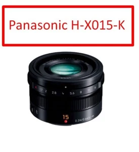 Panasonic H-X015-K LUMIX G NEGRA LEICA DG SUMMILUX 15 mm F1,7 ASPH - Imagen 1 de 10