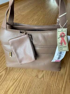 Stone Mountain Signature Collection Tan Shoulder Bag - Picture 1 of 3