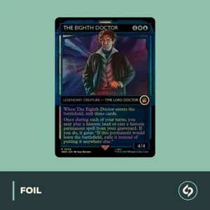 MTG | L'OTTAVO DOTTORE | DOCTOR WHO | quasi nuovo | en | vetrina | foil | magic - Foto 1 di 1