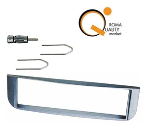 Mascherina Autoradio Masterline Fit ALFA 147 GT antenna chiavi cornice Silver - Foto 1 di 1