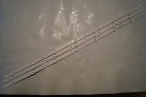 TIRAS LED 40" AFILADAS 3x TV CRH-P40KP35350308931-REV1.5 40BG3K 40BQ2KE, JE400D3H - Imagen 1 de 6